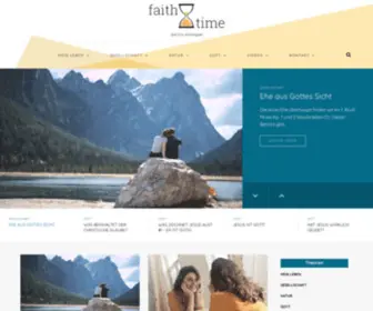 Faith-Time.com(Zeit fürs Wichtigste) Screenshot