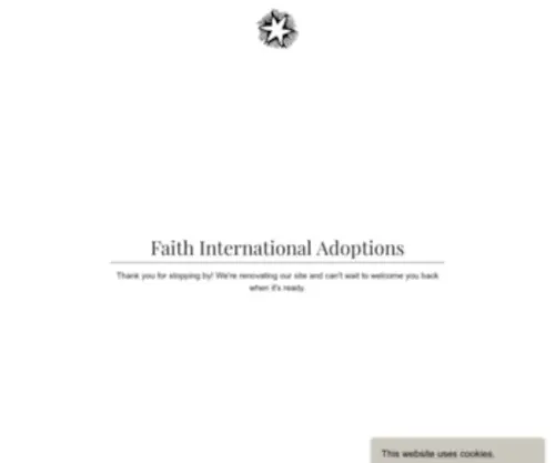 Faithadopt.org(Faith International Adoptions) Screenshot