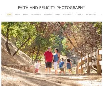 Faithandfelicityphotography.com(Santa Clarita Family Photographer) Screenshot