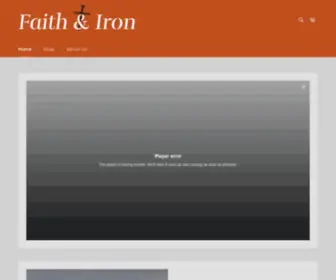 Faithandiron.com(Faith & Iron) Screenshot