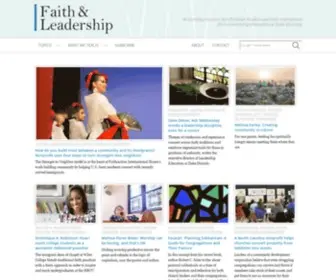 Faithandleadership.com(Faith and Leadership) Screenshot