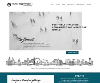 Faithandworkmovement.org(Faith and Work Movement) Screenshot