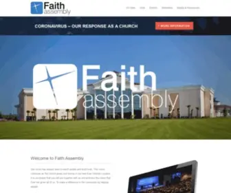 Faithassembly.org(Rediscover Faith) Screenshot