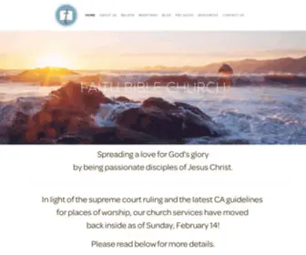 Faithbibleoc.org(Faith Bible Church) Screenshot