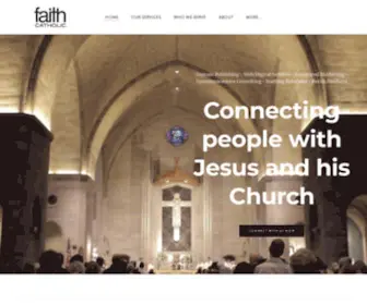 Faithcatholic.com(FAITH Catholic) Screenshot