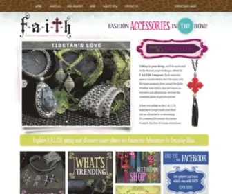 Faithco.net(Fashion Accessories in the Home) Screenshot