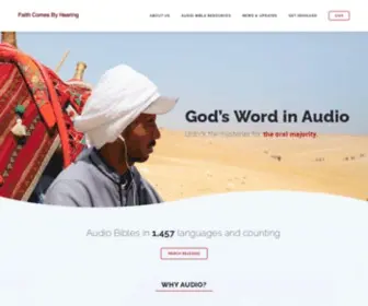 Faithcomesbyhearing.com(Free Audio Bible) Screenshot
