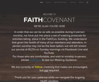 Faithcov.net(Faith Covenant Church) Screenshot