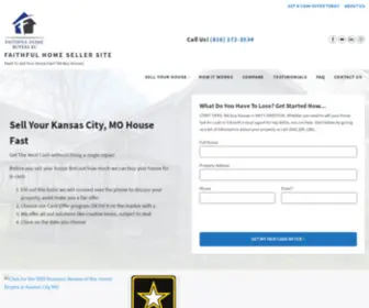 Faithfulhomebuyerskc.com(Kansas City Home Buyers) Screenshot