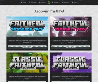 Faithfulpack.net(Faithful) Screenshot