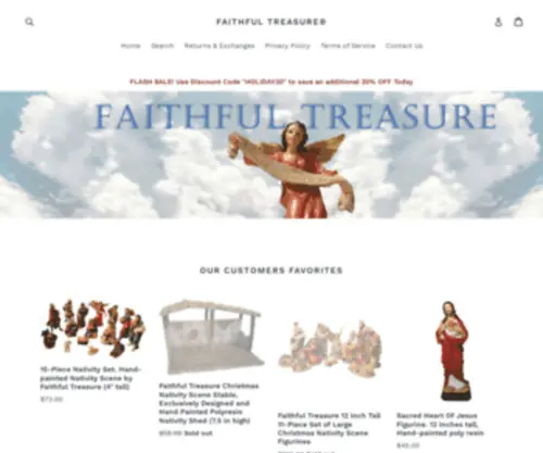 Faithfultreasure.com(Faithful Treasure) Screenshot