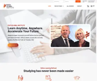 Faithgi.com(Faith Global Institute) Screenshot