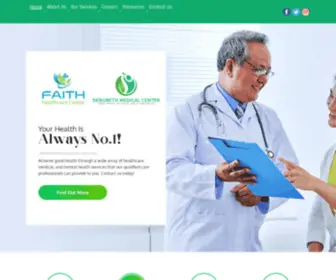 Faithhealthcarecenter.com(Faith Healthcare Center) Screenshot