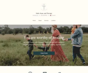 Faithhopeandtherapyks.com(Faith, Hope, and Therapy) Screenshot