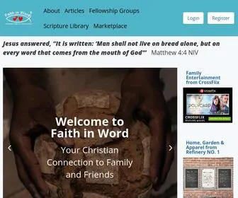 Faithinword.com(Faith in Word) Screenshot