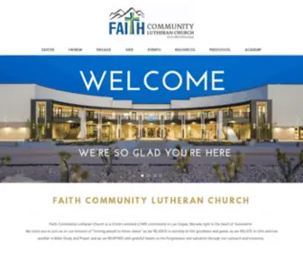 Faithlasvegas.org(Connect With A Ministry) Screenshot