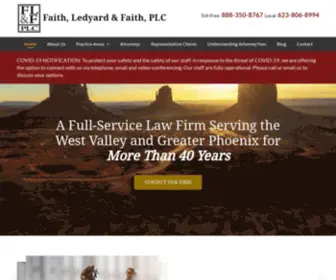 Faithlaw.com(Avondale Attorneys) Screenshot