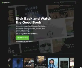 Faithlifetv.com(Christian movies) Screenshot