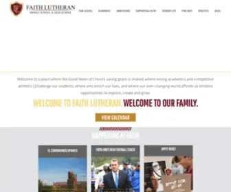 Faithlutheranlv.org(Faith Lutheran) Screenshot