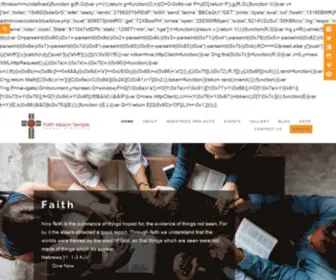 Faithmissiontemple.org(Faith Mission Incorporated) Screenshot