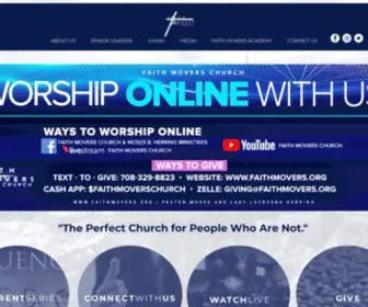 Faithmovers.org(Faith Movers Church) Screenshot