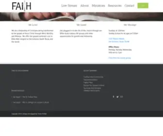 Faithpca.com(The Gospel) Screenshot