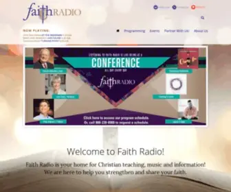 Faithradio.org(Faith Radio) Screenshot