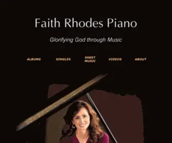 Faithrhodespiano.com(Faith Rhodes Piano) Screenshot