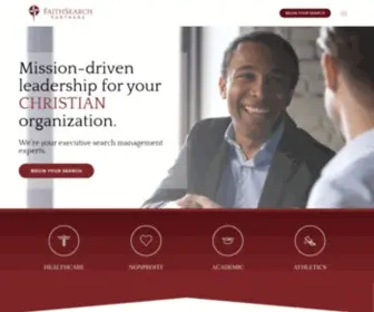 Faithsearchpartners.com(FaithSearch Partners) Screenshot