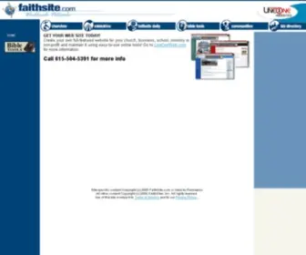 Faithsite.com(Faithsite) Screenshot