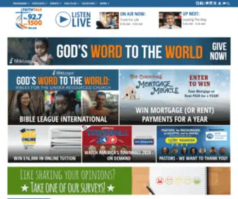 Faithtalkdetroit.com(WLQV 1500am) Screenshot