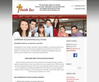 Faithtax.com(SUPERIOR ACCOUNTING SOLUTIONS) Screenshot