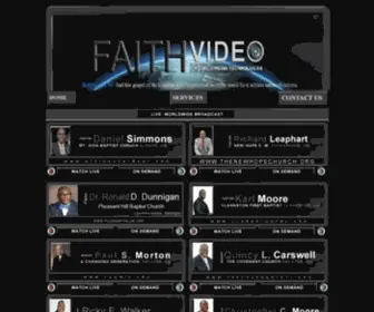 Faithvideoondemand.com(Faith Video Live ./ On Demand) Screenshot
