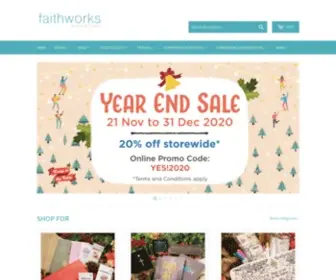 Faithworks.com.sg(Faithworks Bookstore) Screenshot