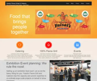 Faizals.co.za(Faizal's Flame Grilled & Caterers) Screenshot