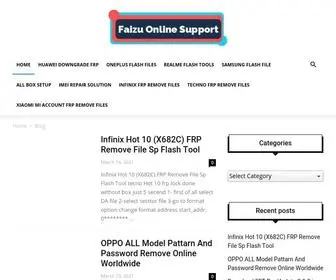 Faizuonlinesupport.com(Home Faizu Online Support) Screenshot