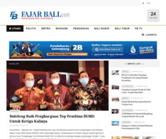 Fajarbali.com(FAJAR BALI) Screenshot