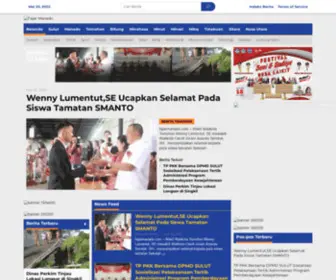 Fajarmanado.com(Fajar Manado) Screenshot