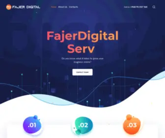 Fajerdigital.com(Just another WordPress site) Screenshot