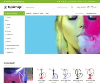 Fajkizbajki.pl(Shisha Sklep) Screenshot