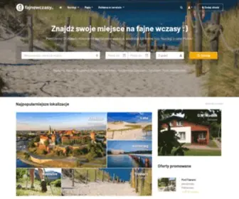 FajNewczasy.com(Noclegi w Polsce) Screenshot