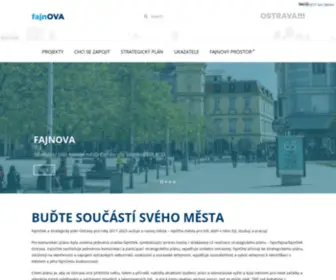 FajNova.cz(Strategický plán rozvoje města Ostravy 2017) Screenshot