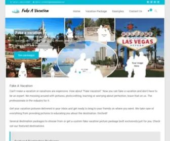 Fakeavacation.com(Fake A Vacation) Screenshot