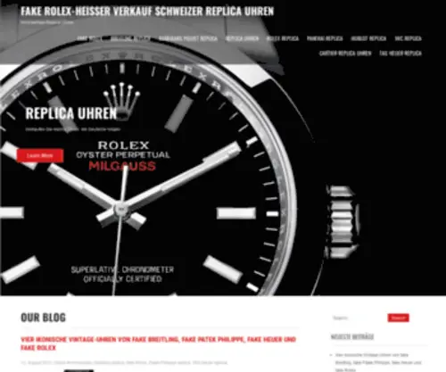 Fakerolex.de(Fake Rolex) Screenshot