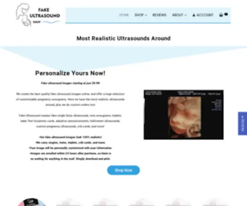 Fakeultrasound.com(Realistic Ultrasounds) Screenshot