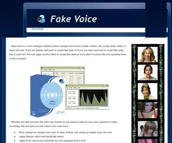 Fakevoice.com(Fake Voice) Screenshot