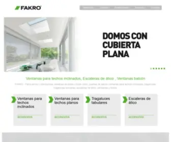 Fakro.com.mx(Fakro) Screenshot