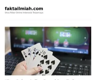 Faktailmiah.com Screenshot