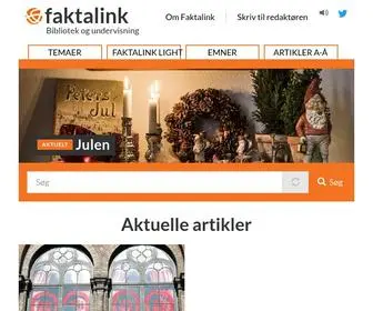 Faktalink.dk(Hjem) Screenshot