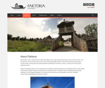 Faktoria-Pruszcz.pl(Faktoria Pruszcz Gdański) Screenshot